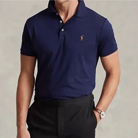 POLO RALPH LAUREN SOFT COTTON POLO SHIRT XL - Picture 1 of 15